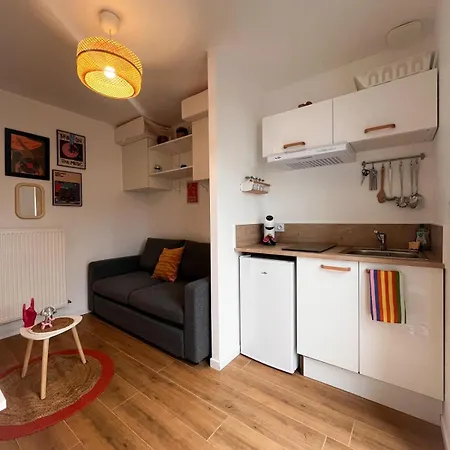 équipé à Avec Terrasse Apartamento *